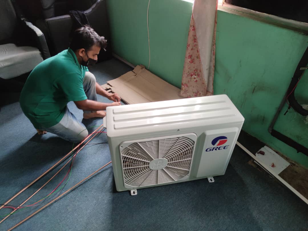New unit installation