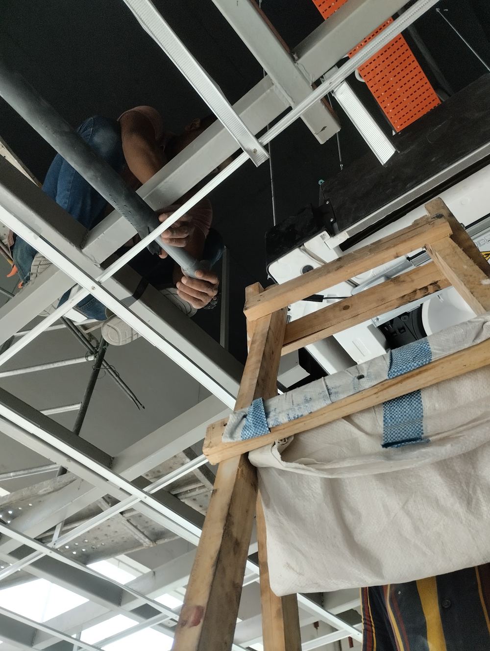 Ceiling / concealed unit work